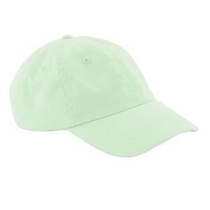 Beechfield 6 Panel Low Profile Cap / Pastel Mint